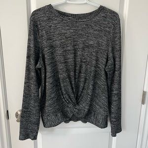 Reitmans Ribbed Knot Front Top